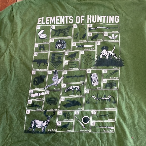 Men’s M/L green long sleeve t-shirt Columbia  worn twice maybe runs M - Picture 4 of 4